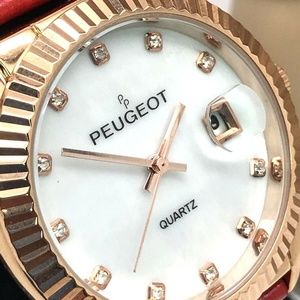 Peugeot Women's Coin Edge Bezel Dress Watch 3045